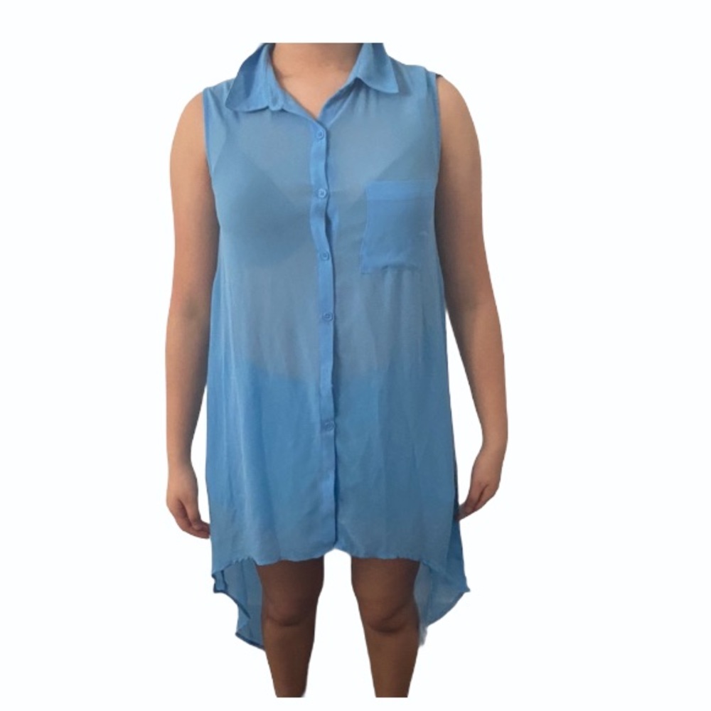 Light blue dress
